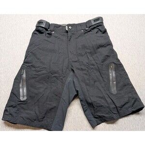 Zoic Mountain Bike Cycling  Shorts Detachable Inner Padded Shorts Size Med